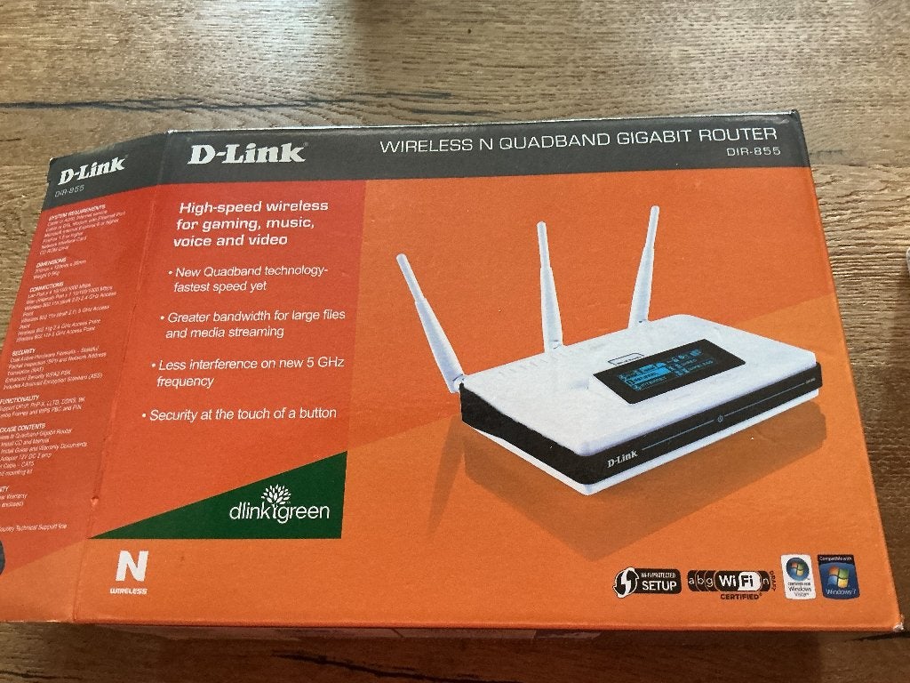 D-Link router dir 855, Ophalen, Zo goed als nieuw