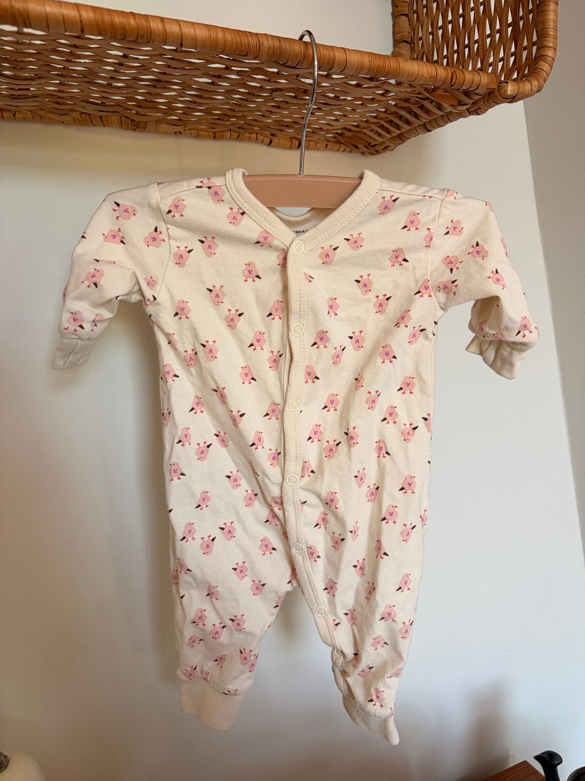 Zeeman Romper met Vogeltjesprint - Maat 50/0-1M, Ophalen of Verzenden, Nieuw, Meisje