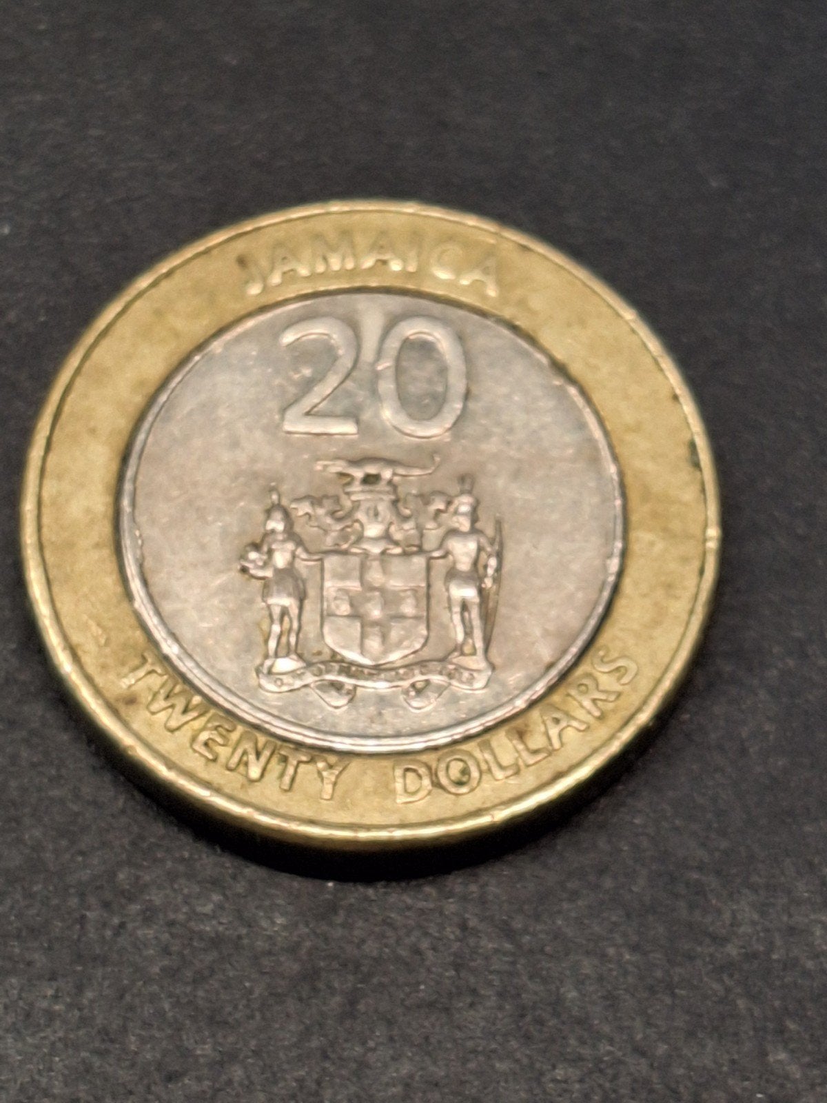 Jamaica 20 dollars 2006, Postzegels en Munten, Ophalen of Verzenden, Midden-Amerika