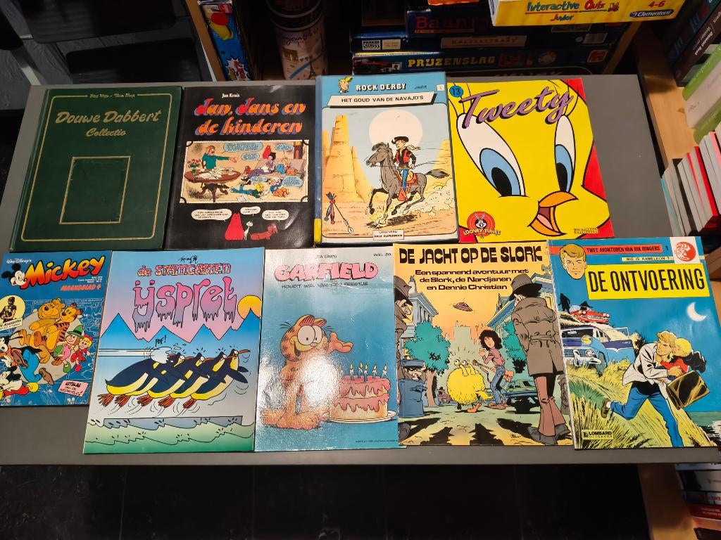 Diverse stripboeken oa Donald Duck / knudde, Boeken, Stripboeken, Meerdere stripboeken, Ophalen, Gelezen