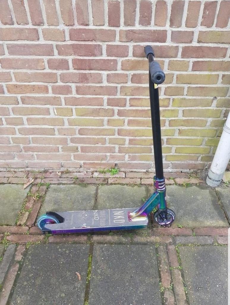 Aluminium Stuntstep Rally V4 Oil Slick - Zo goed als nieuw, Ophalen, Zo goed als nieuw, Overige typen, NKD