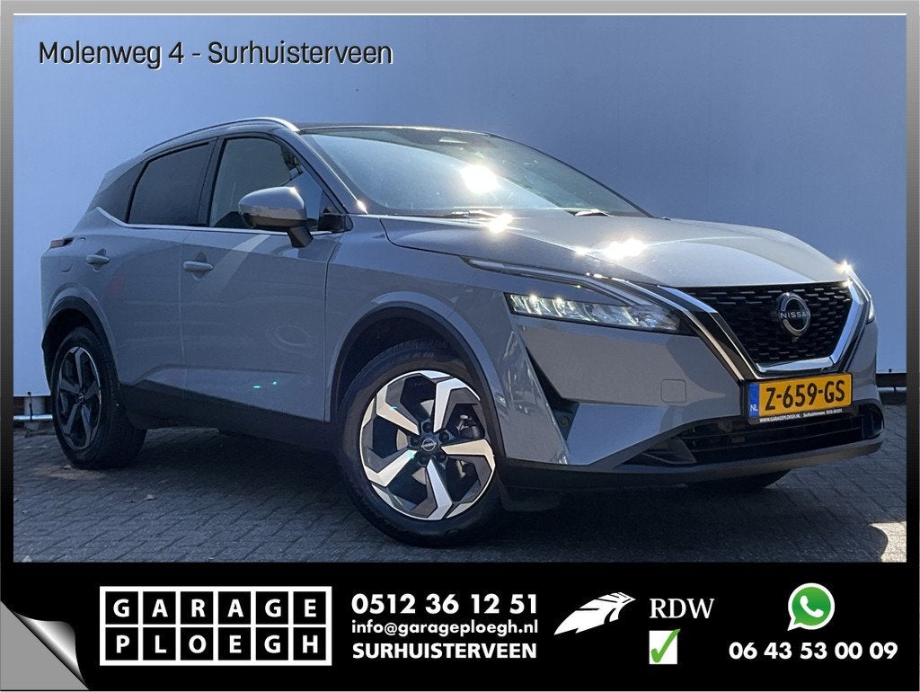 Nissan QASHQAI 1.3 MHEV N-Connecta Pano 360° Trekhaak Adapt, Auto's, Nissan, Voorwielaandrijving, 1304 kg, Gebruikt, Euro 6