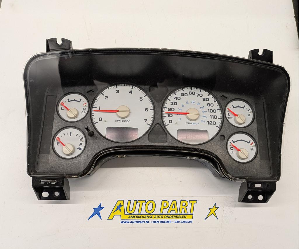 Dodge Ram dashboard klok met door lock module 2002, Auto-onderdelen, Gebruikt, PO Box 21-8004 | Auburn Hills, MI 48321-8004, Amerikaanse onderdelen