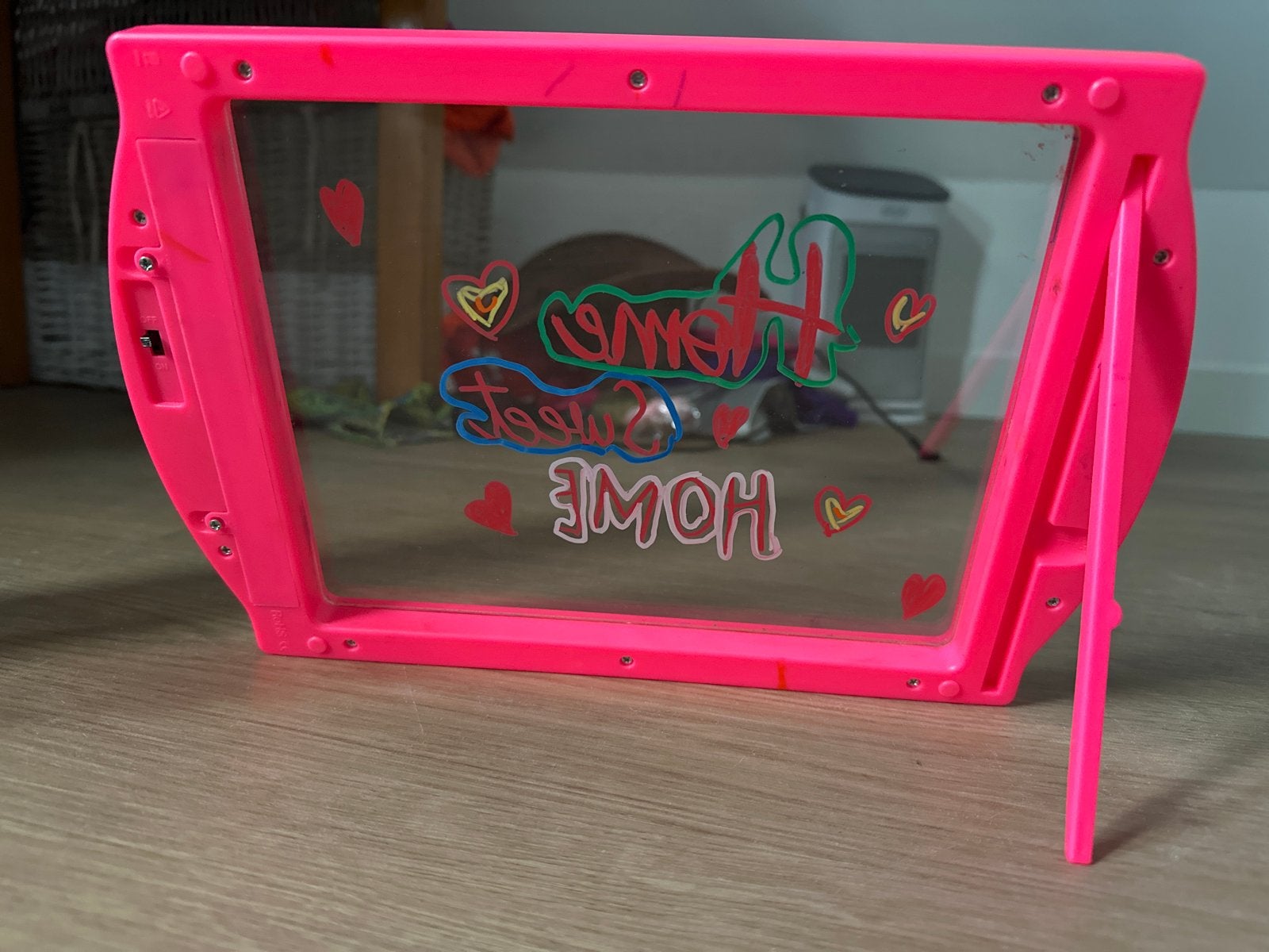 Lichtgevend Tekenbord -met LED-verlichting, Kinderen en Baby's, Speelgoed | Educatief en Creatief, Ophalen of Verzenden, Gebruikt