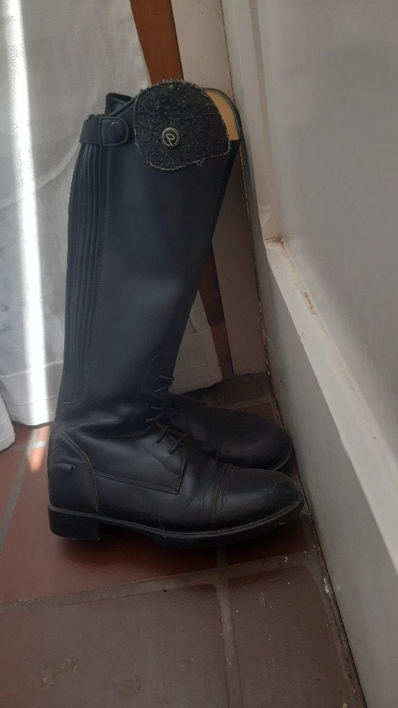 Rijkaarzen qhp maat 36, Dieren en Toebehoren, Paardrijkleding, Ophalen, Gebruikt, Kinderen, Springen