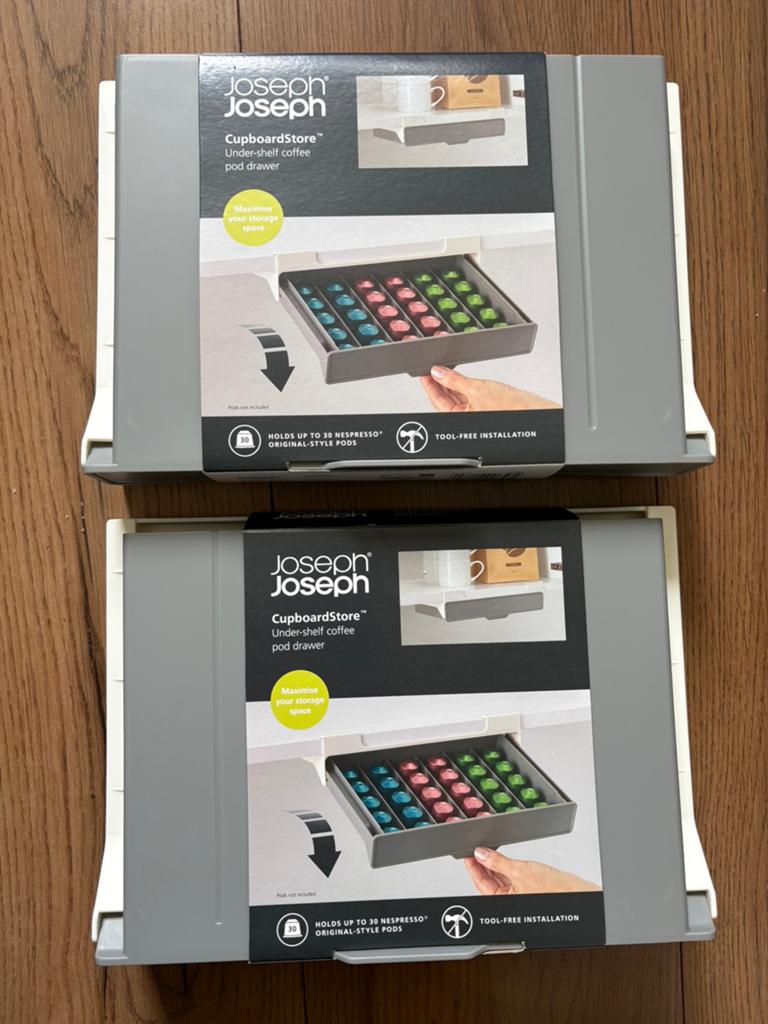 2x koffie cupjes houder JosephJoseph NIEUW, Ophalen of Verzenden, Nieuw