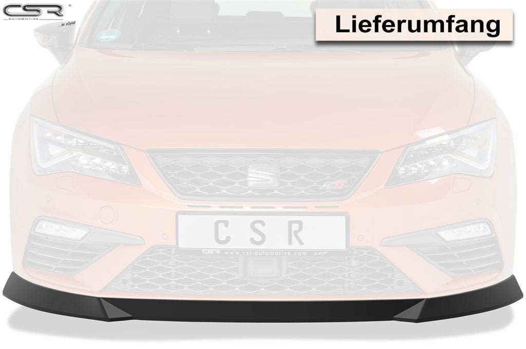 CSR Splitter Spoiler Seat Leon 3 Cupra/FR CSL411, Verzenden, Automotive Parts, A.parts@hotmail.nl, Trasmolenlaan 12 3447 GZ Woerden