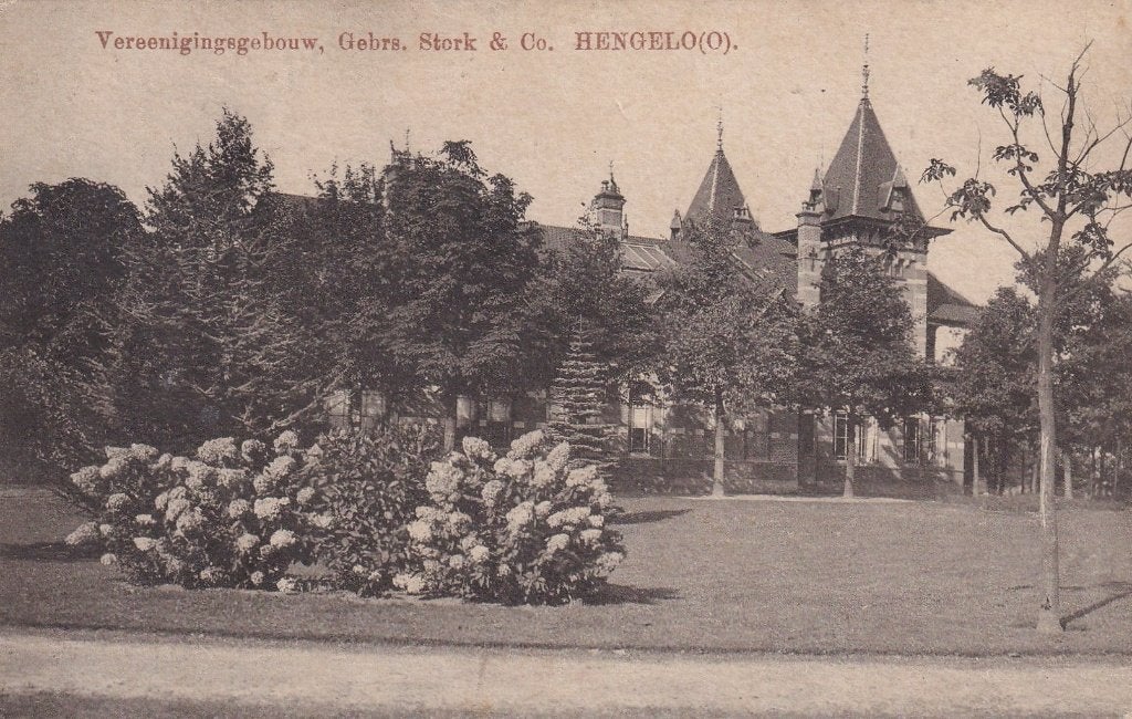 Hengelo, Stork, 1912., Verzamelen, Verzenden, Voor 1920, Gelopen, Overijssel