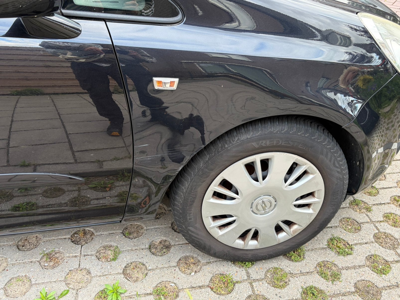 Opel Corsa 1.2 16V 3D Easytronic 2007 Zwart, Auto's, 450 kg, 40 €/maand, 4 cilinders, 1229 cc