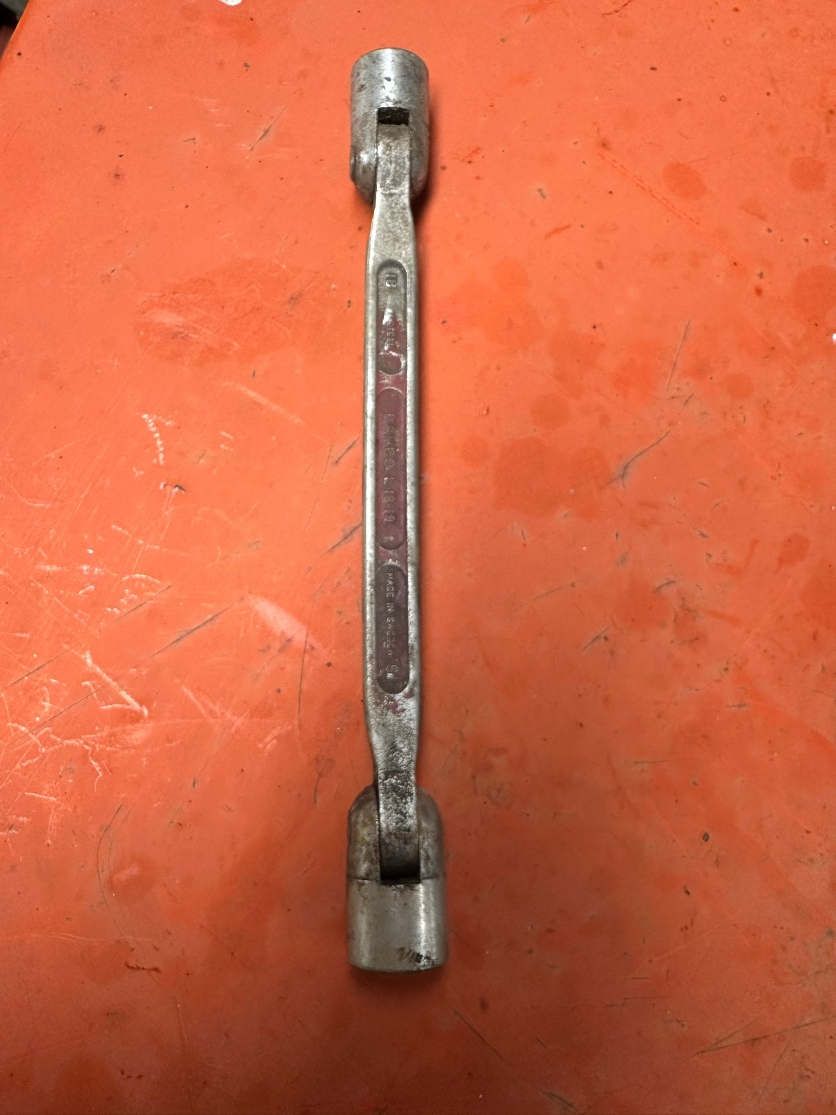 Bahco L18-10 Bougiesleutel - Made in Sweden, Ophalen of Verzenden, Gebruikt, Sleutel/ratel, Overige merken
