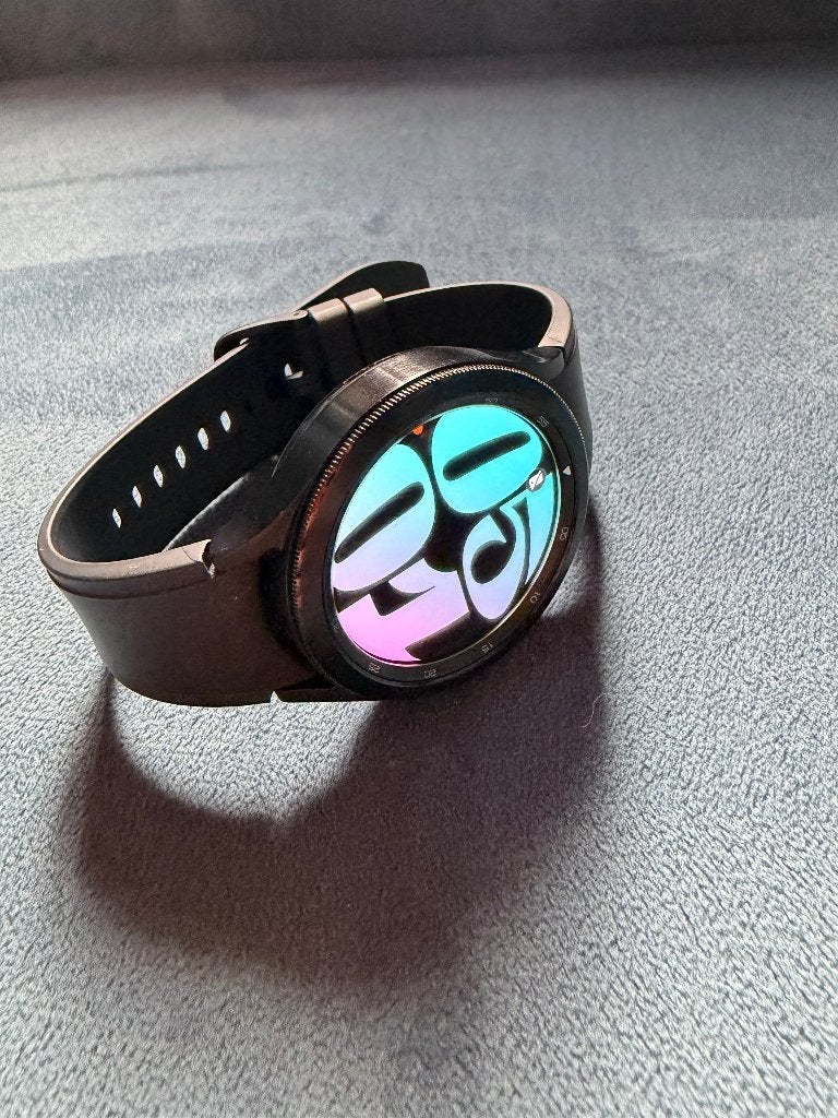 Samsung Smartwatch, Sieraden, Tassen en Uiterlijk, Smartwatches, Ophalen, Zwart, Samsung ⌚️, Zo goed als nieuw