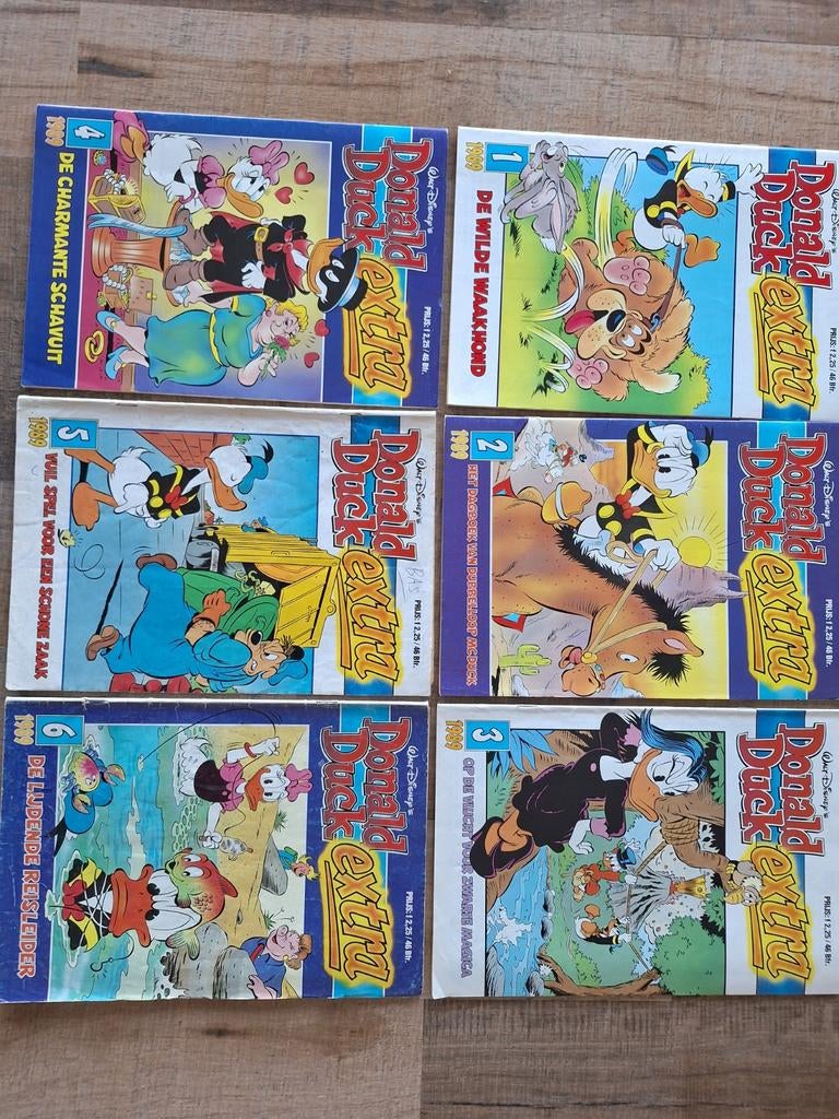 Donald duck extra 1989, Meerdere comics, Ophalen of Verzenden, Gelezen, Europa