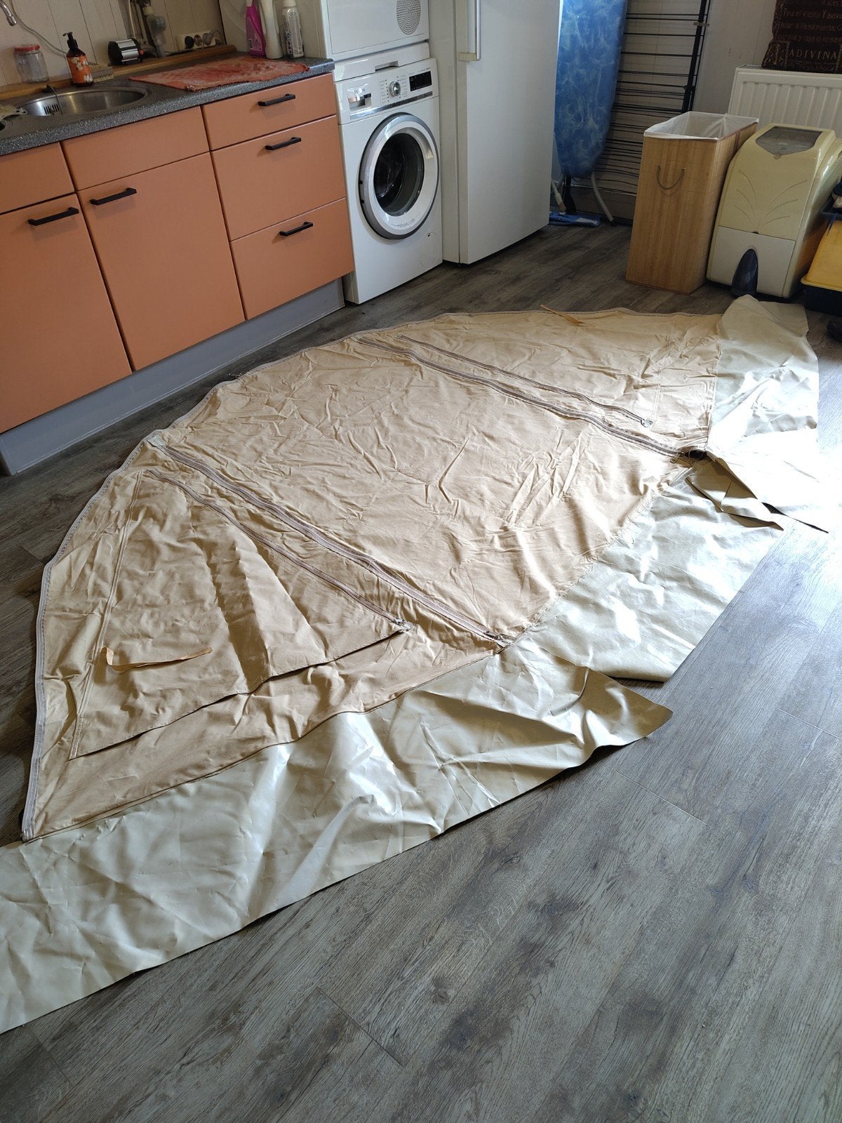 voorwand Karsten tent, Ophalen of Verzenden, Gebruikt