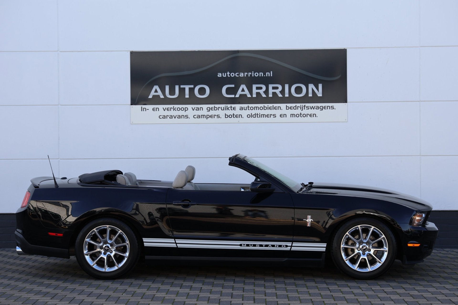 Ford USA Mustang Cabrio 4.0 V6 214PK Airco Leder Cruise !, Auto's, 4009 cc, Achterwielaandrijving, Gebruikt, Cabriolet