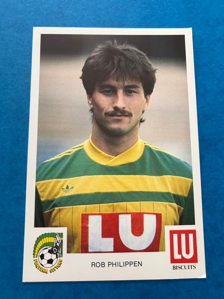 Rob Philippen - Fortuna Sittard - Spelerskaart, Verzenden, Zo goed als nieuw, Overige binnenlandse clubs, Spelerskaart