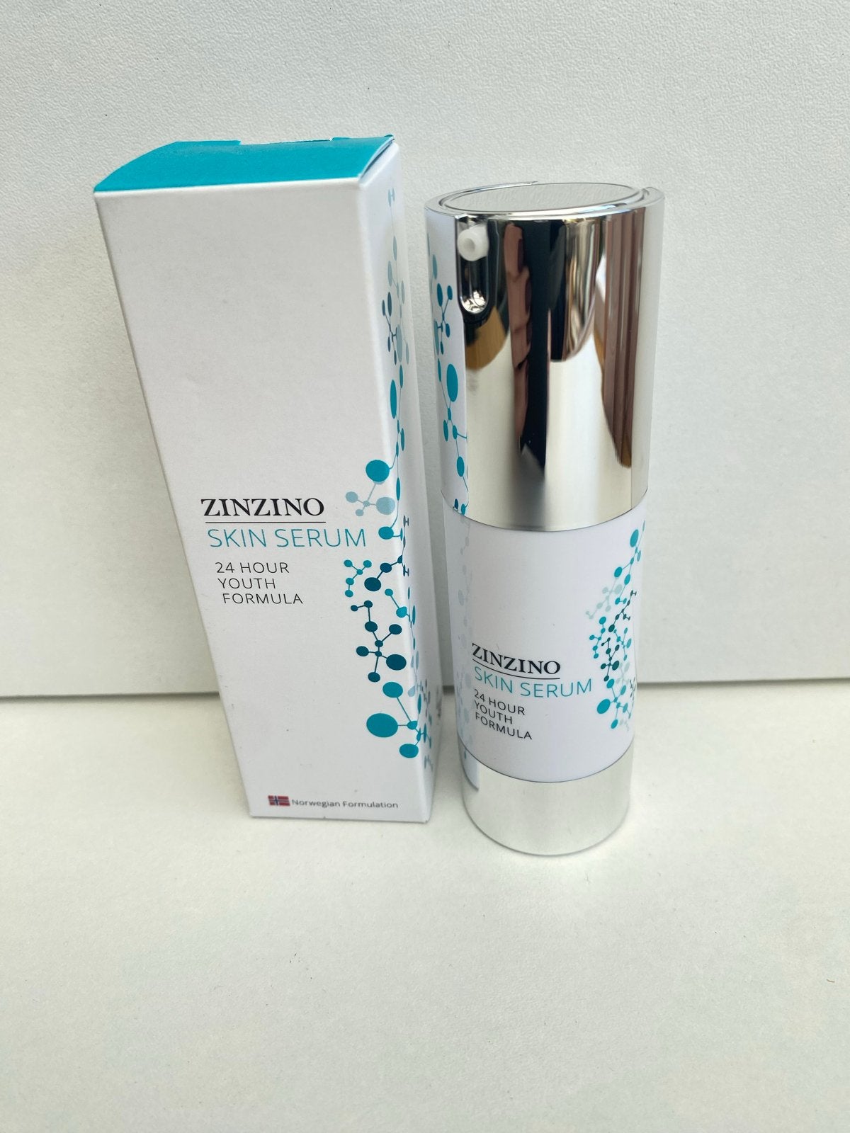 Zinzino Skin Serum - 24 Hour Youth Formula, Ophalen of Verzenden, Nieuw, Gehele gezicht, Verzorging