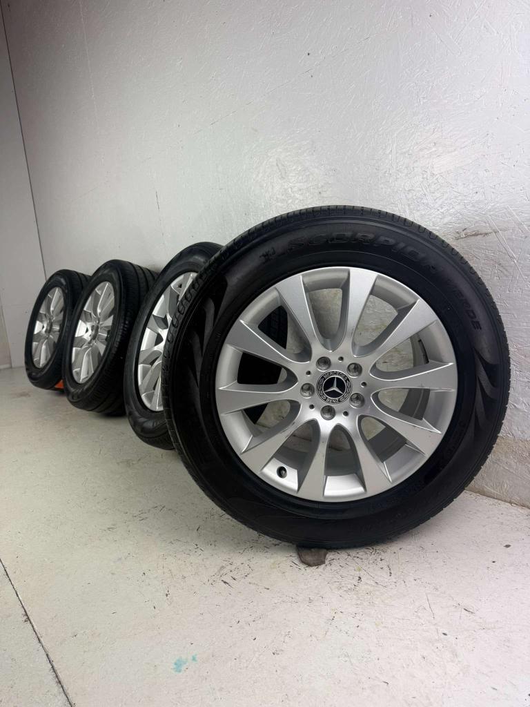 Originele Mercedes ML GLE W166 velgen 18" 5x112 zomerset