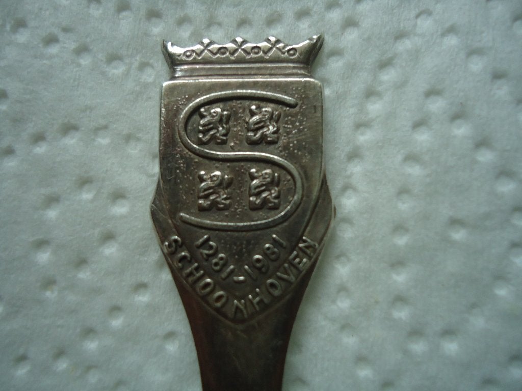 lepeltje 700 jaar schoonhoven, Antiek en Kunst, Ophalen of Verzenden