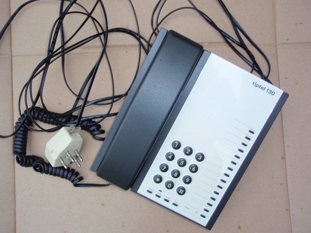 Tiptel 130 Telefoontoestel met geheugen, Telecommunicatie, Vaste telefoons | Niet Draadloos, Ophalen, Zo goed als nieuw