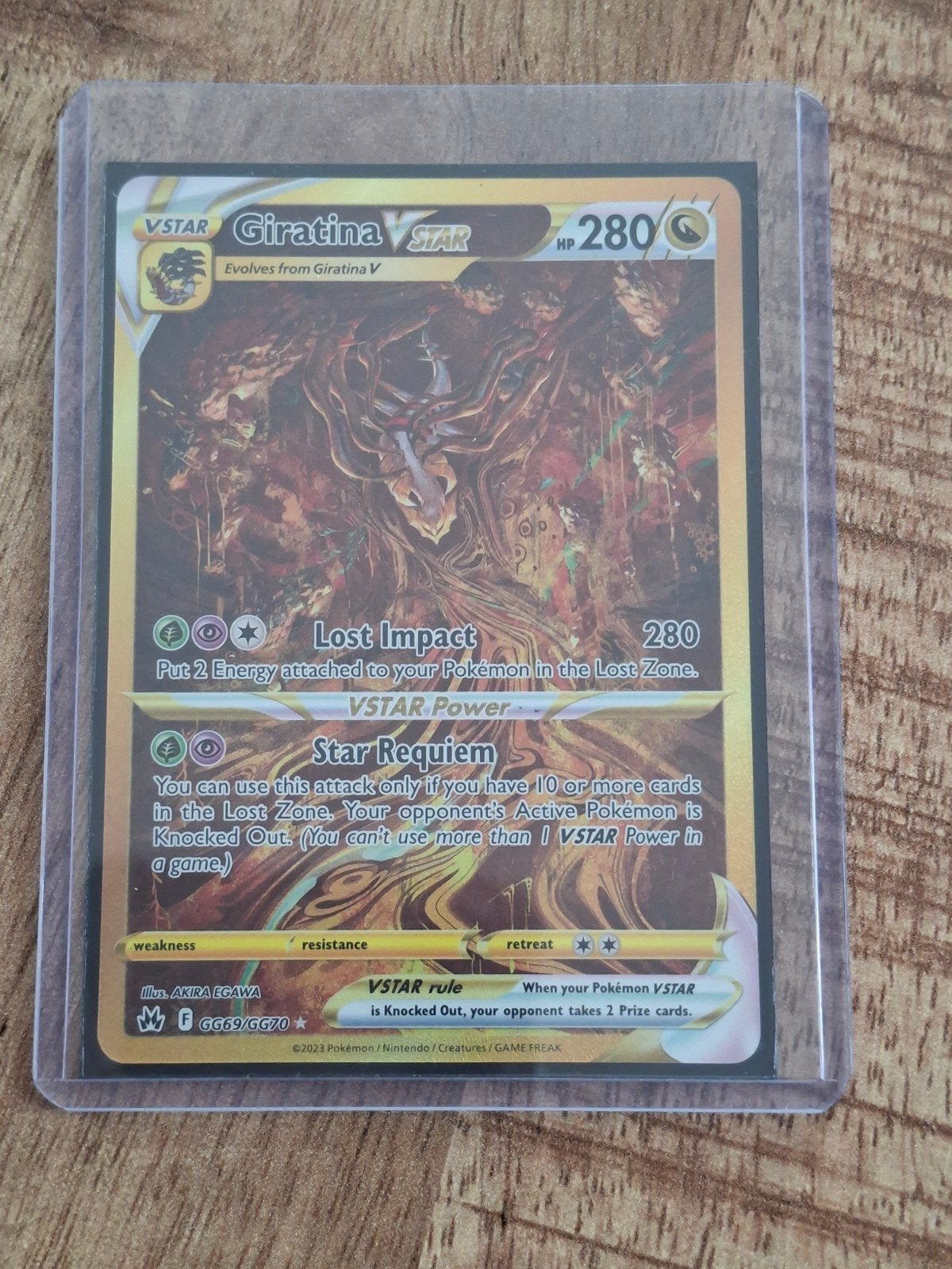 Giratina Vstar GG69, Ophalen of Verzenden, Nieuw
