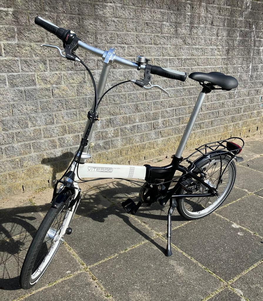 Nette Dahon met 7 versnellingen, Ophalen, 20 inch of meer, Velgrem, Versnellingen