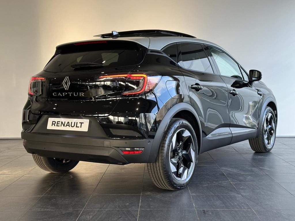 Renault Captur 1.8 E-Tech full hybrid 160 techno NIEUW | PAC, 1789 cc, 4 cilinders, Met garantie (alle), Leder en Stof