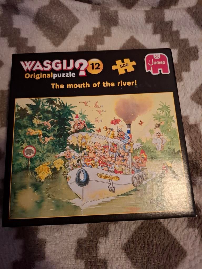 Wasgij Originalpuzzel 12 - The mouth of the river!, Ophalen of Verzenden