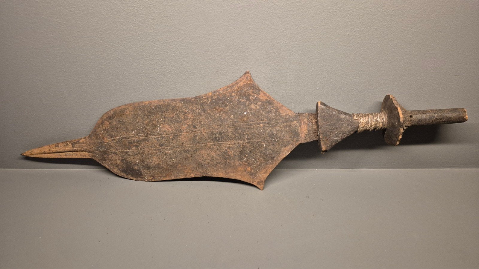 19e-eeuws ceremonieel zwaard uit Congo, 61 cm, Ophalen of Verzenden