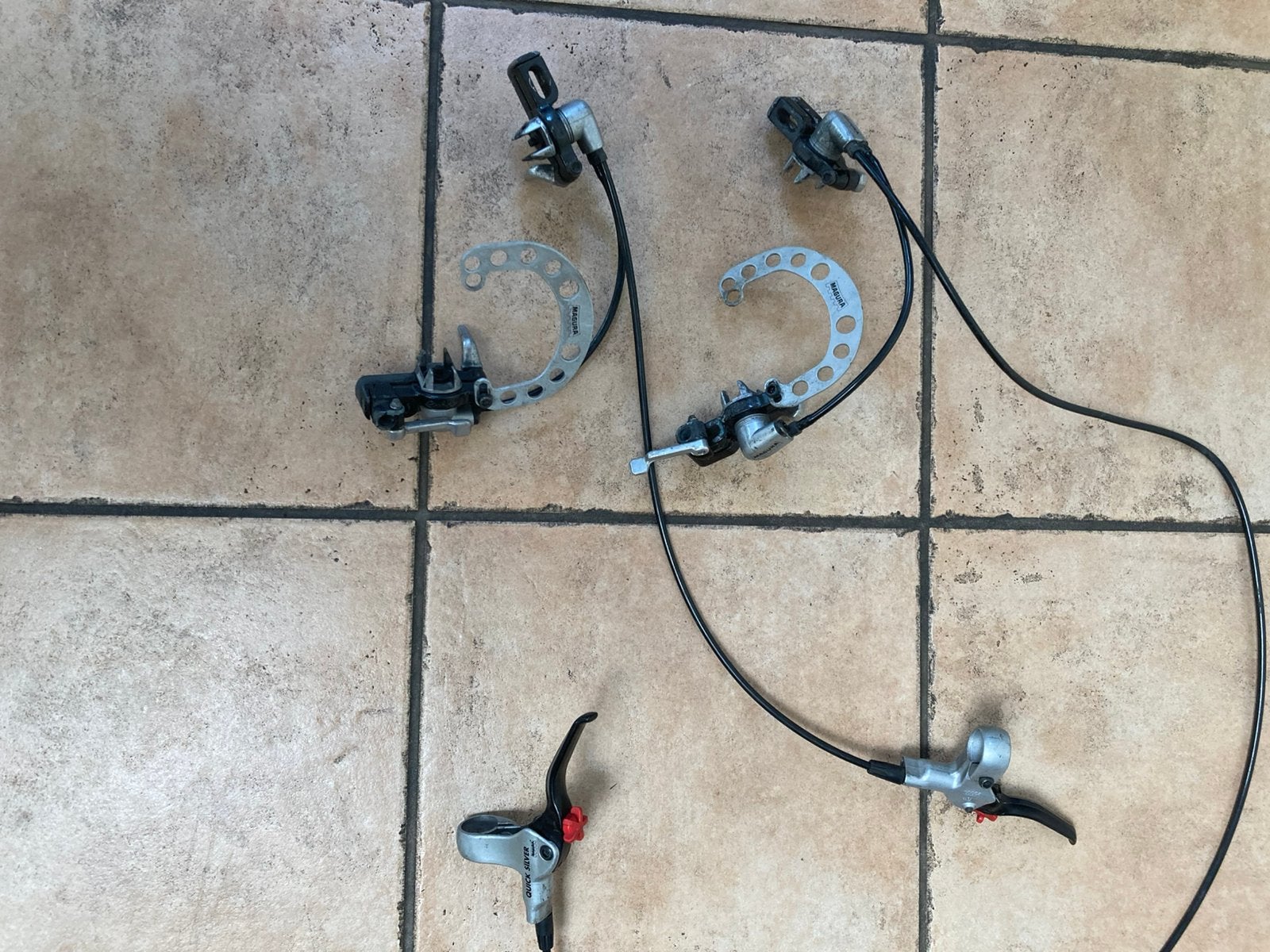 Magura HS33 remmen, Fietsen en Brommers, Fietsonderdelen, Ophalen, Gebruikt, Remmen