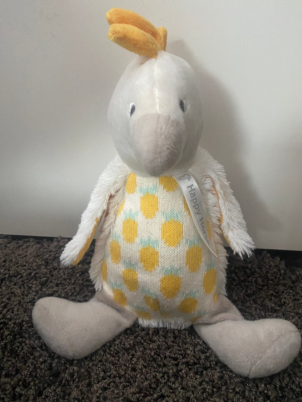 Happy Horse knuffel Cockatoo Corey, Ophalen of Verzenden, Zo goed als nieuw, Overige typen