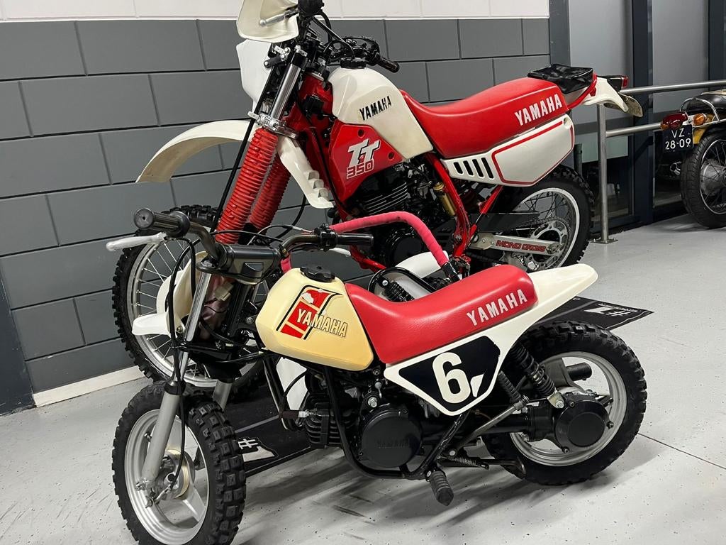Yamaha pw 50 zijspan  1987 !! Pw50, Motoren, Bedrijf, Crossmotor, 50 cc, 1 cilinder