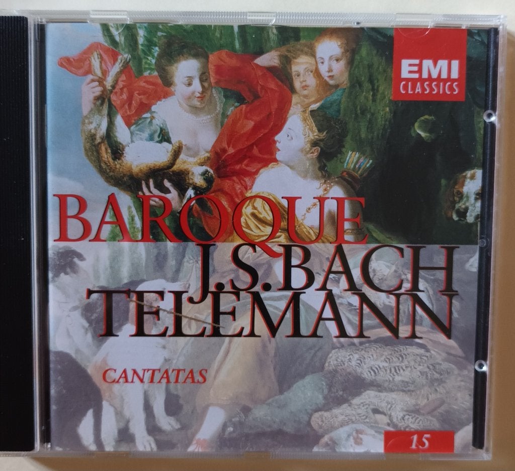 Bach - Telemann - Cantates, Kamermuziek, Ophalen of Verzenden, Zo goed als nieuw, Barok
