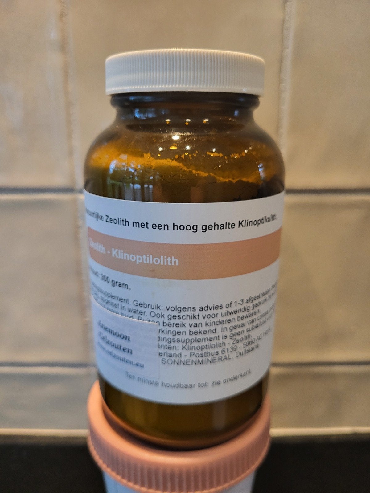 Zeolith-Klinoptilolith Sonnenmineral 300g ongeopend, Ophalen of Verzenden, Nieuw, Overige typen