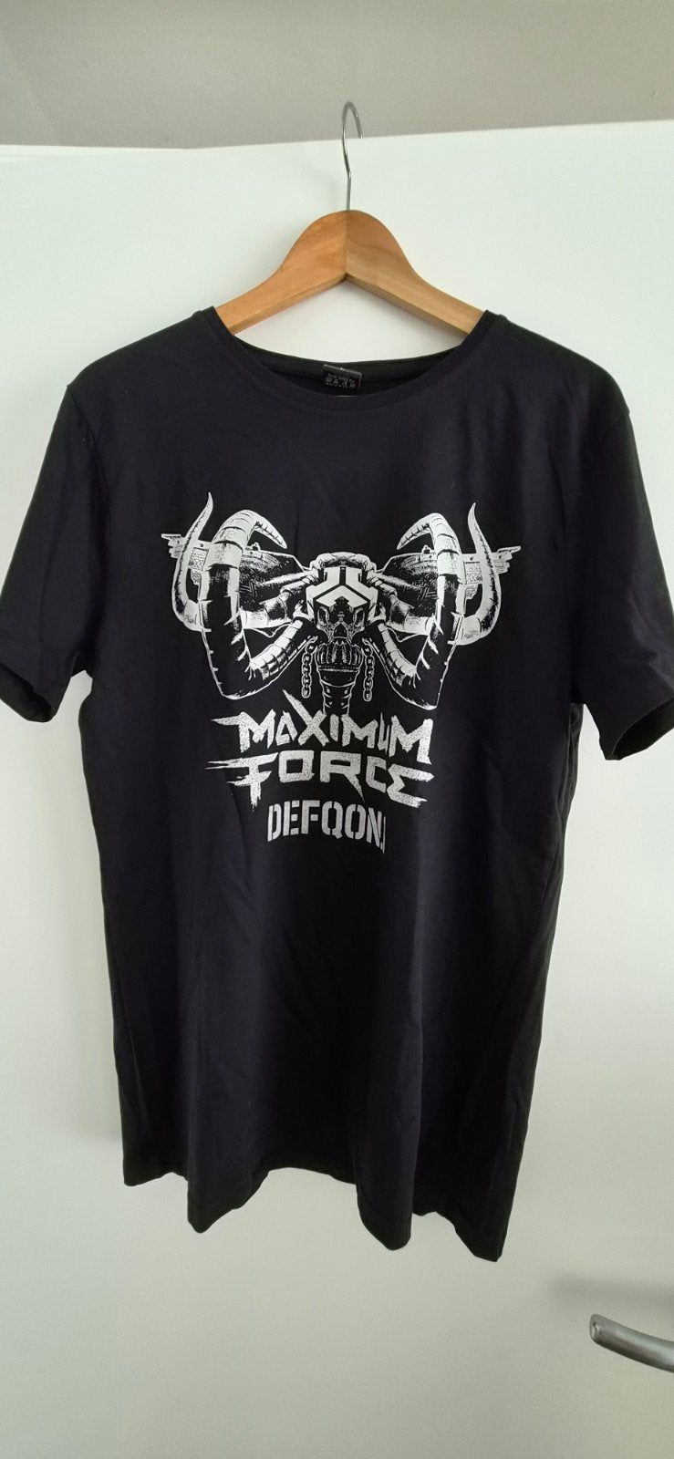 Defqon.1 maximum force crewshirt 2018 mt L, Ophalen of Verzenden, Zwart