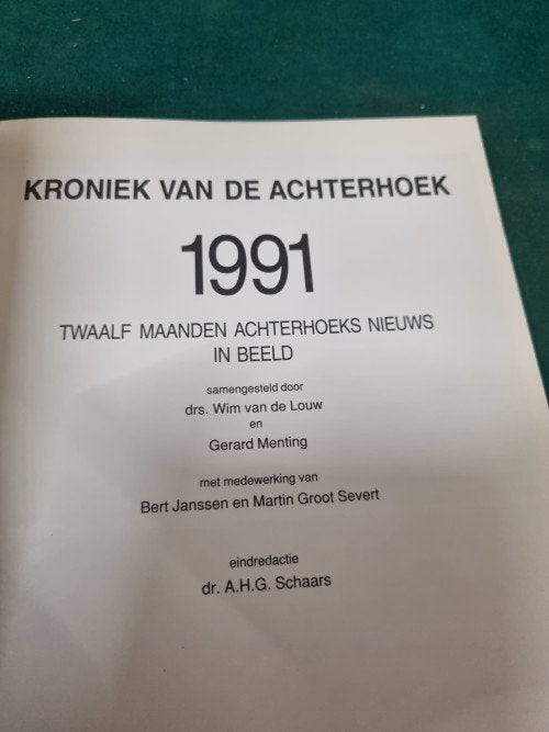 boek kroniek van de achterhoek , 1991, Ophalen of Verzenden
