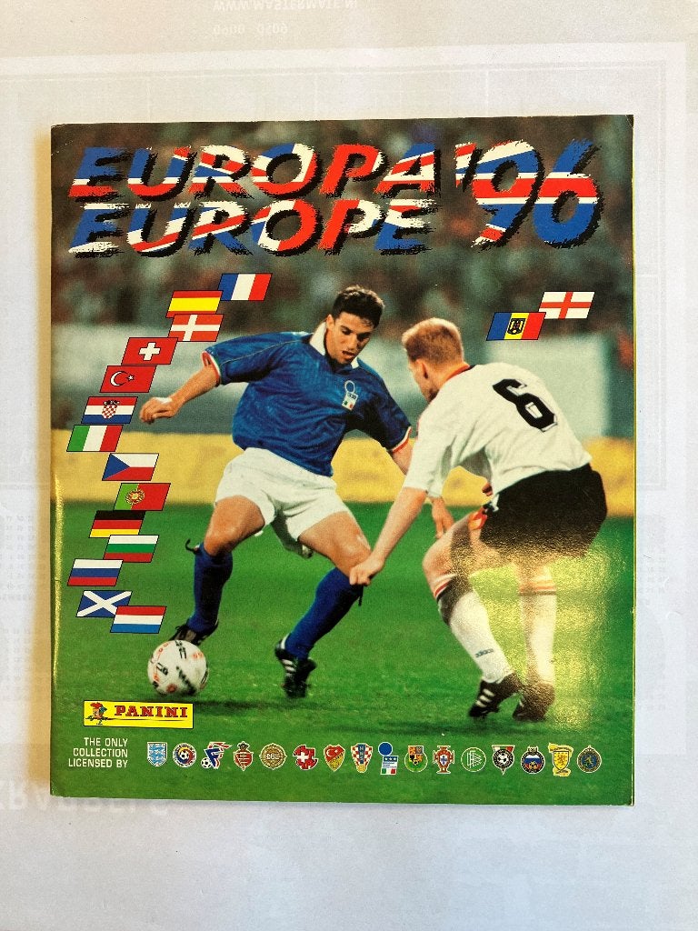 Panini EK Voetbal 1996, Ophalen of Verzenden, Zo goed als nieuw, Sticker