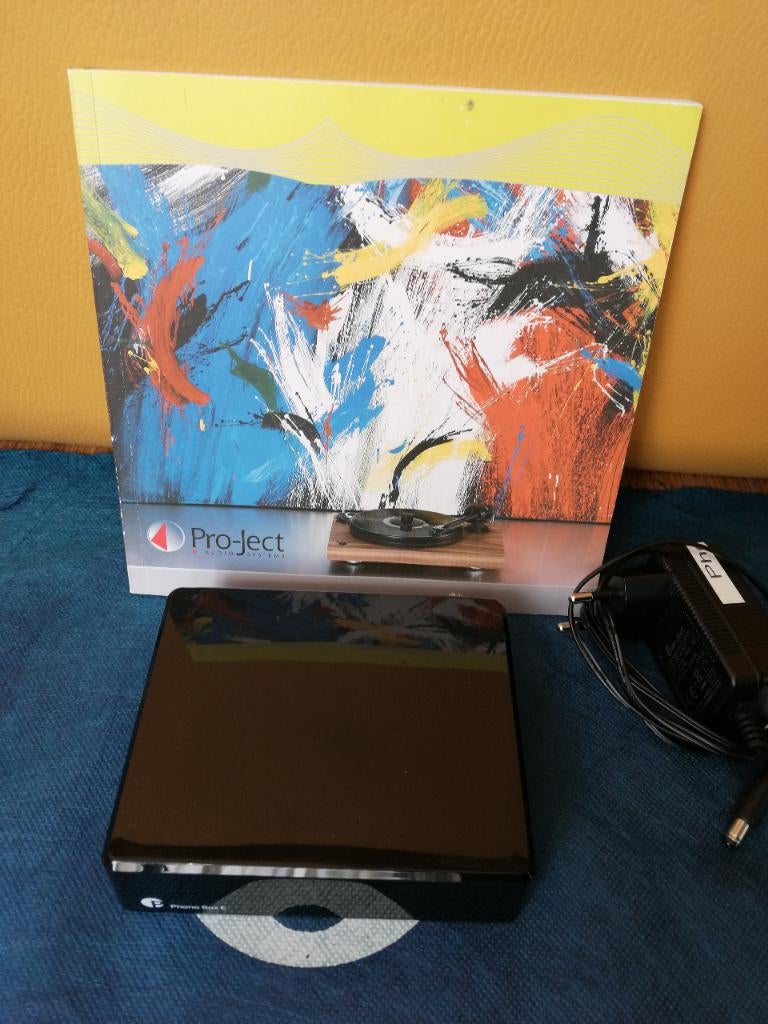 Pro-Ject Phono-Box E mm project phono voor versterker, Ophalen of Verzenden, Zo goed als nieuw, Platenspeler-onderdeel, Overige merken