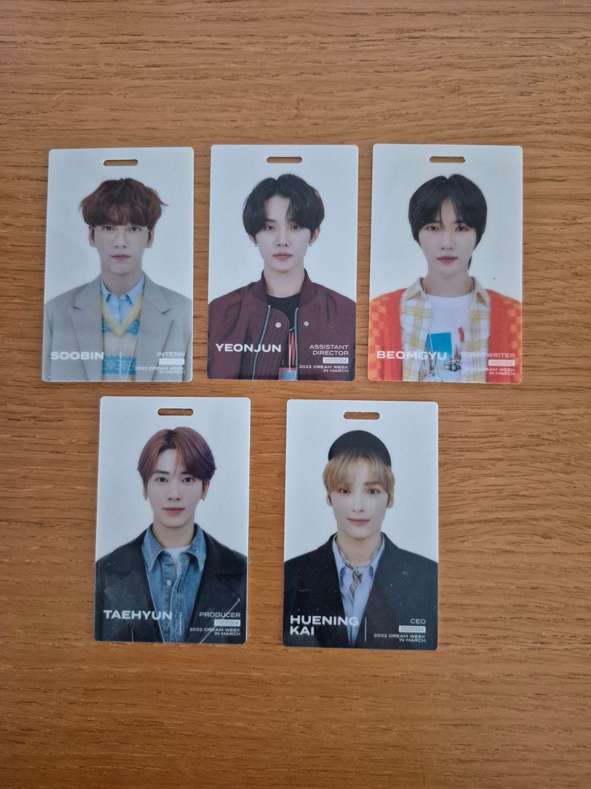 Txt Photocard set, Ophalen of Verzenden, Zo goed als nieuw, Foto of Kaart