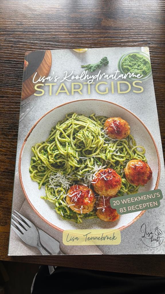 Lisa's Koolhydraatarme Startgids - 20 Weekmenu's, 83 Recepte, Boeken, Kookboeken, Voorgerechten en Soepen, Ophalen of Verzenden