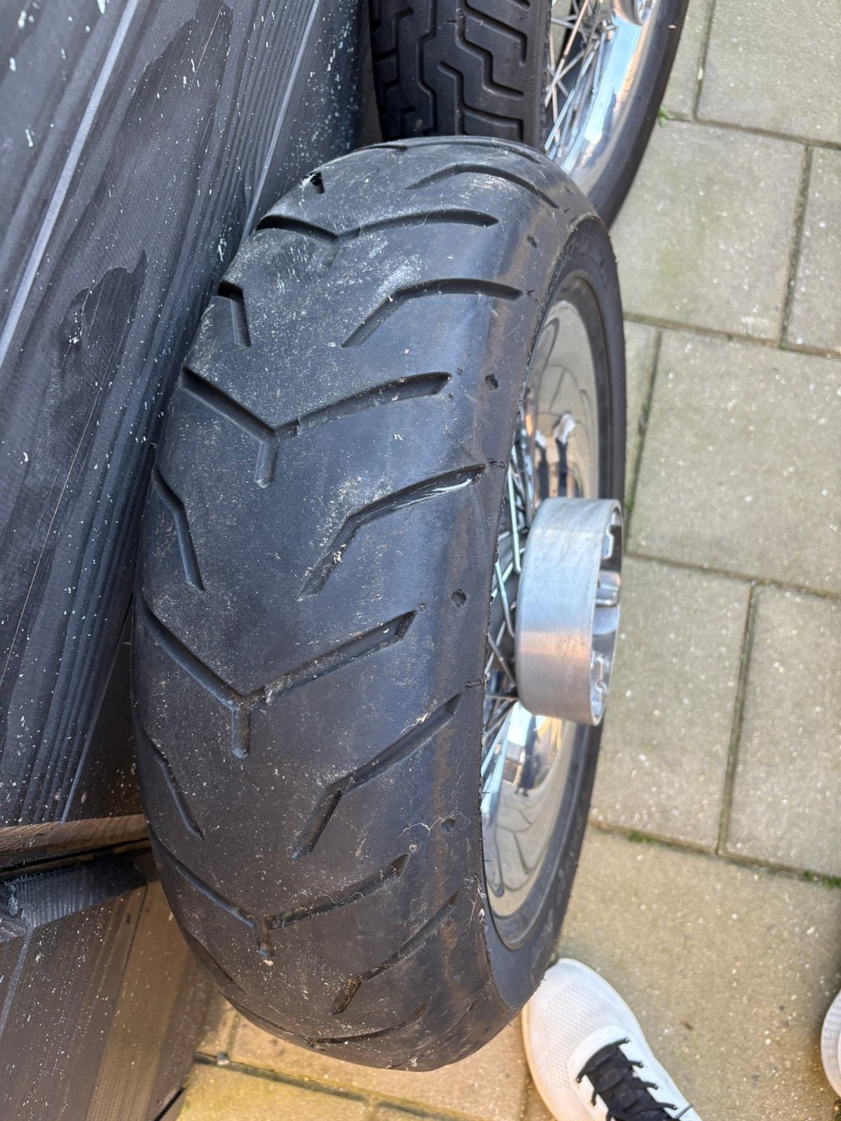 Banden met velg Harley Davidson touring, Motoren, Onderdelen | Harley-Davidson, Ophalen, Gebruikt