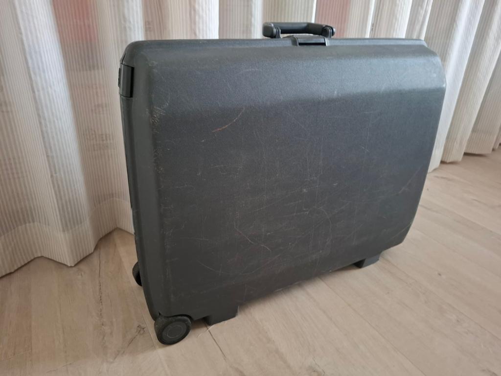 Samsonite koffer gratis, met 2 wielen en handvat, Sieraden, Tassen en Uiterlijk, Koffers, Gebruikt, Hard kunststof, 70 cm of meer