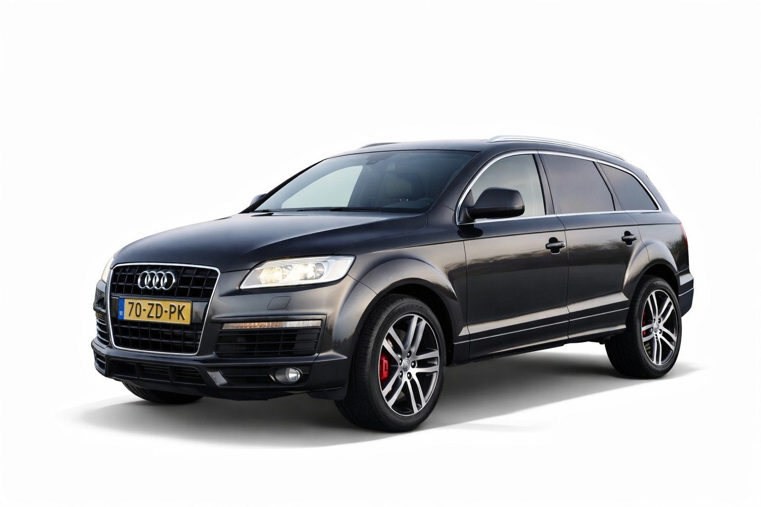 Audi Q7 4.2 TDI 240KW Quattro Tiptronic 2008 Grijs 7zits V8, Auto's, Audi, Automaat, 8 cilinders, 7 stoelen, Bruin