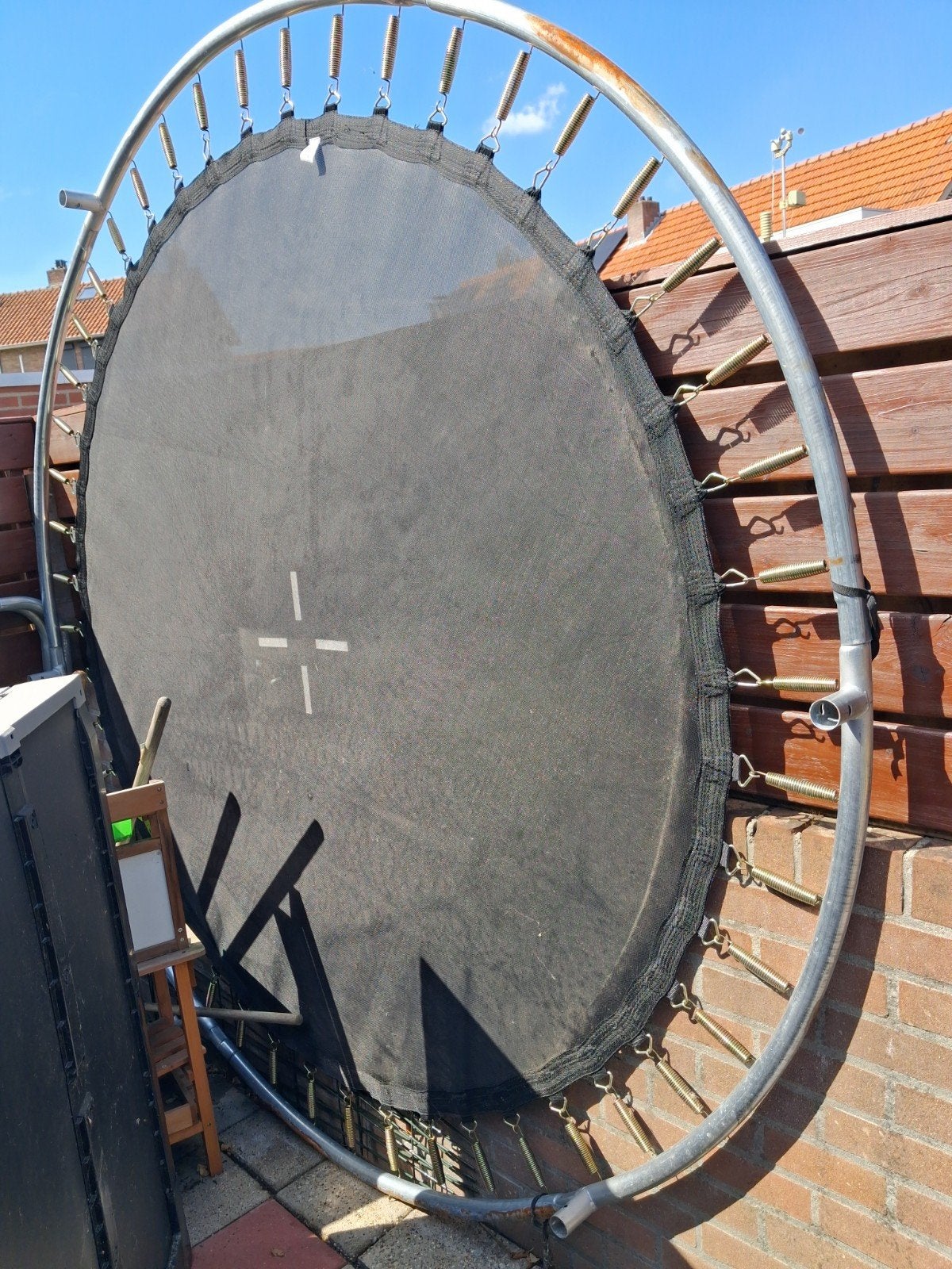 Complete Trampoline - Doorsnee 240 cm, Ophalen, Gebruikt