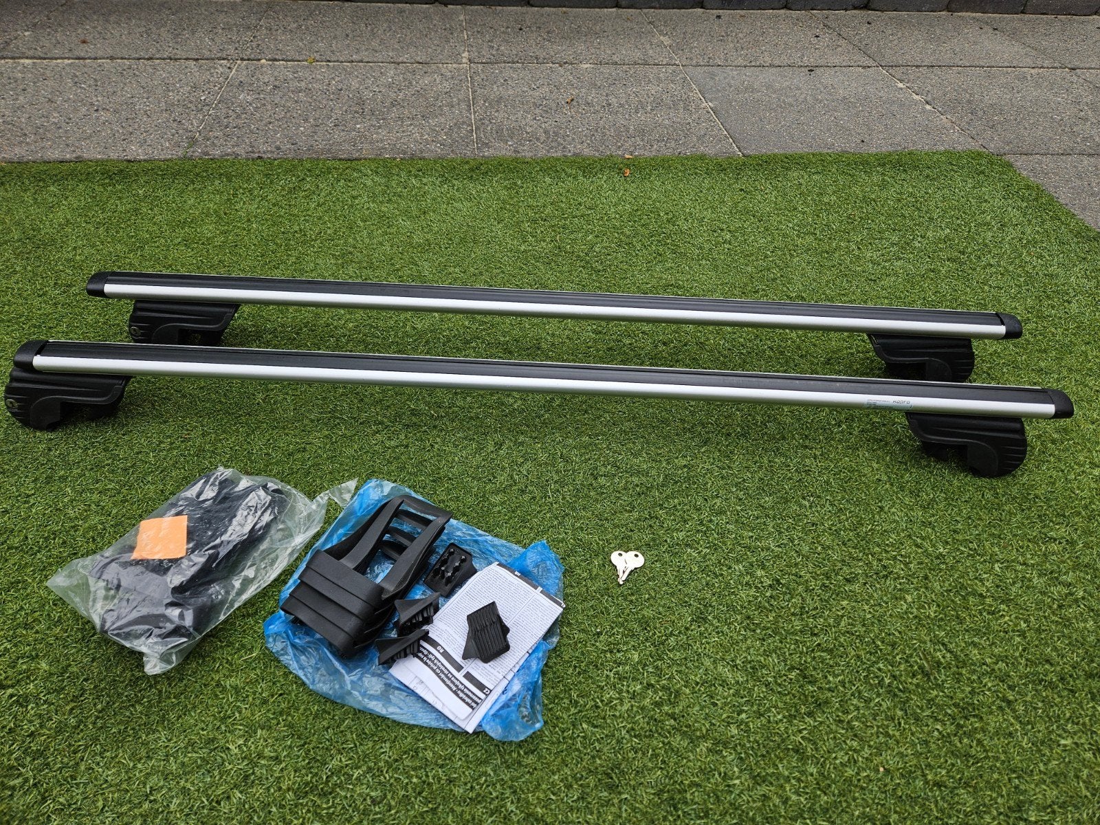 Hapro Cronos 125 alu dakdragers, Ophalen