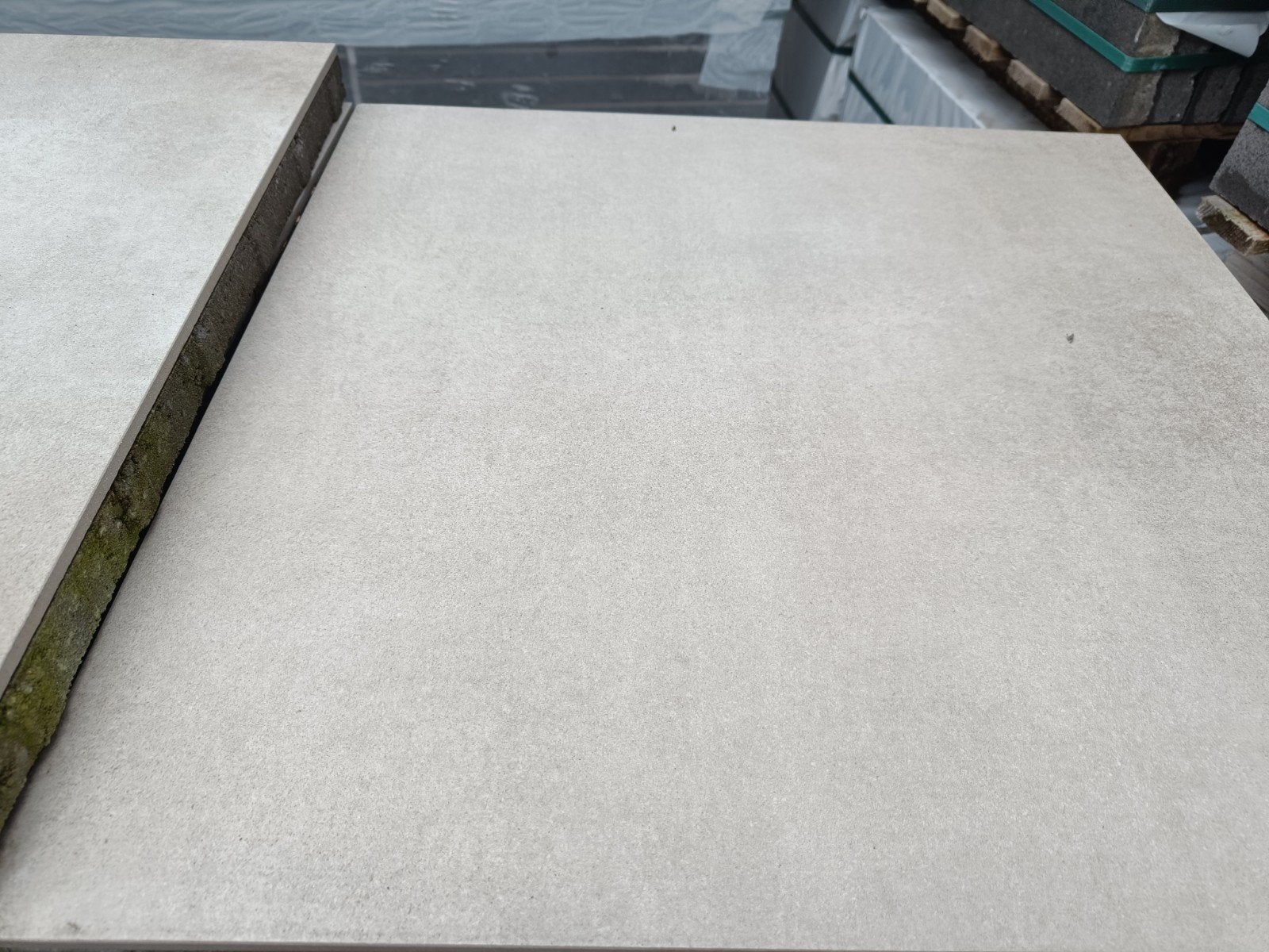 restpartij keramische tegels afm 60x60x4, Tuin en Terras, Ophalen, Keramiek, Nieuw, 10 m² of meer