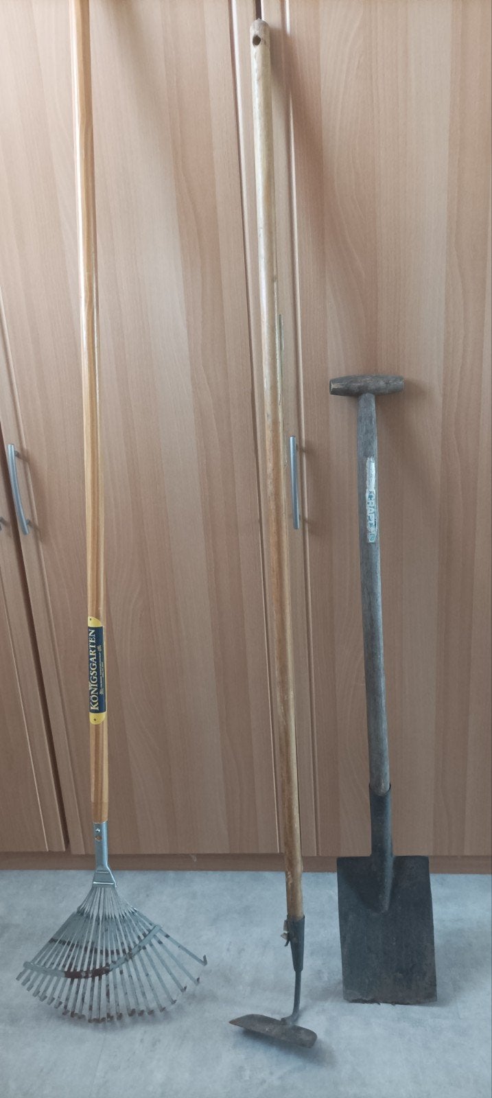 Tuin gereedschap, Ophalen, Gebruikt