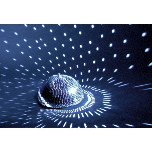 Eurolite Half Mirror Ball 50 cm - Halve Spiegelbol met Motor, Geluidgestuurd, ., Discobol, Nieuw