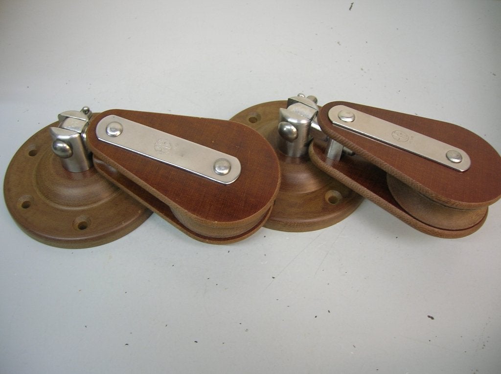 Tufnol Dekblokken, Katrollen, Standup Blokken, 14 - 16 mm, Ophalen of Verzenden, Nieuw, Lijn of Blok