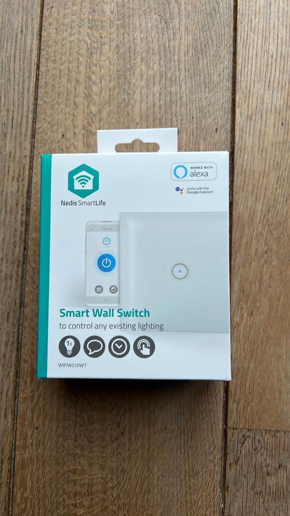 Nedis SmartLife Smart Wall Switch - Nieuw in verpakking, Ophalen of Verzenden, Nieuw