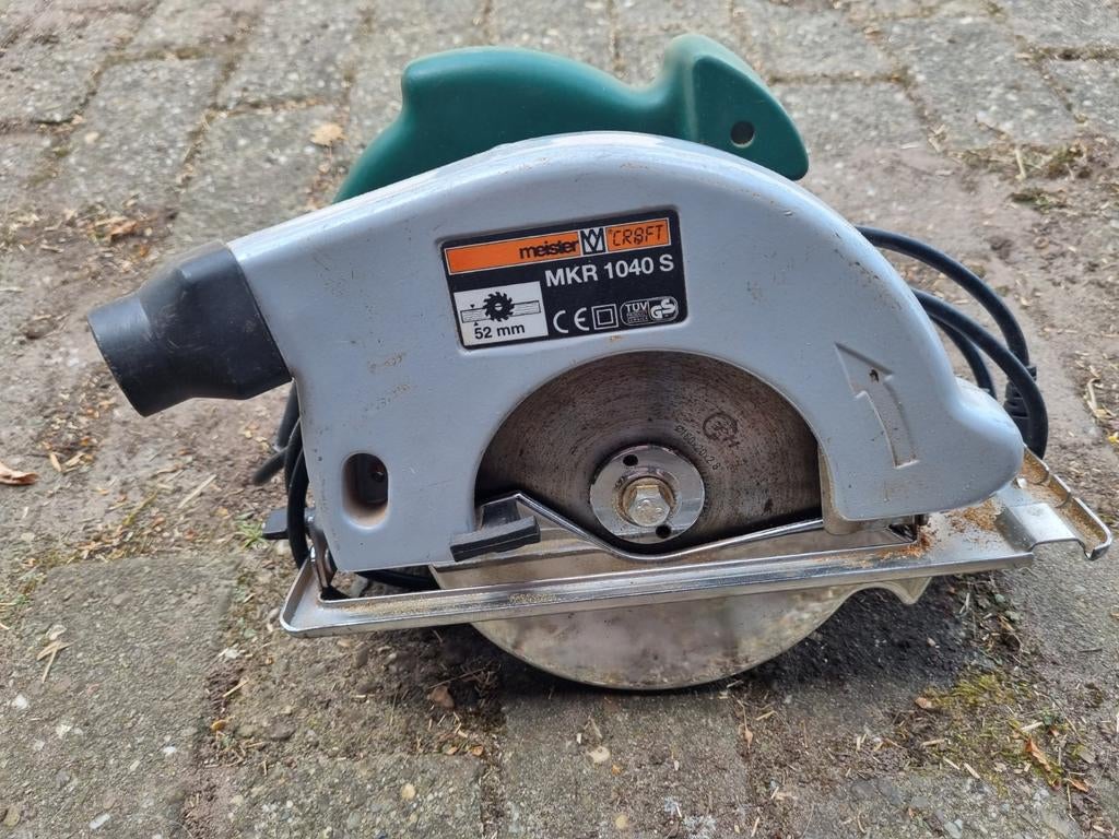 Gebruikte meistercraft cirkel zaag, Ophalen, Cirkelzaag, 70 mm of meer, 1200 watt of meer